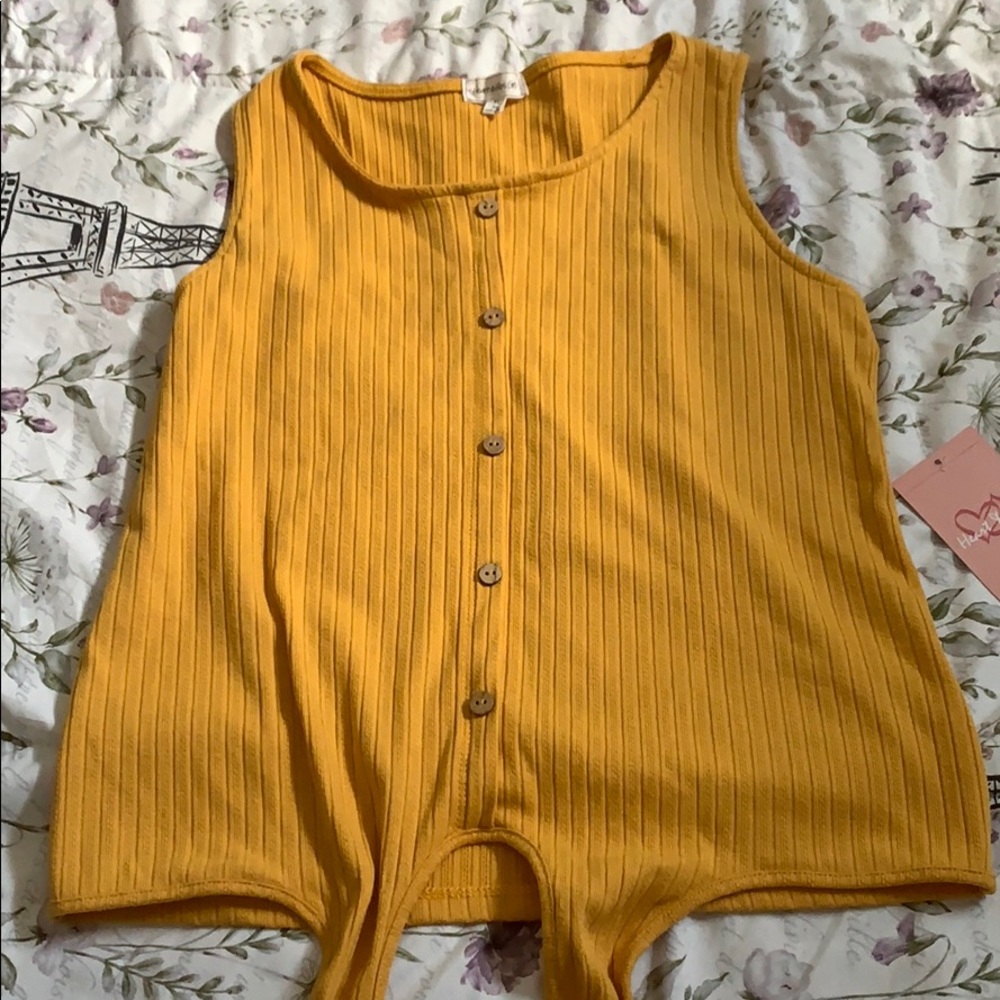 Yellow shirt
